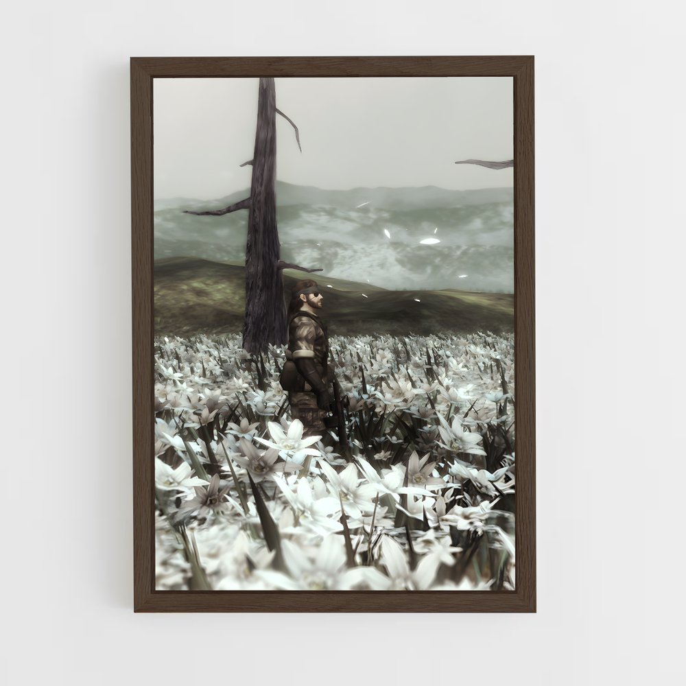 Poster Serpent des Fleurs – affiche Metal gear solid (vue 5)